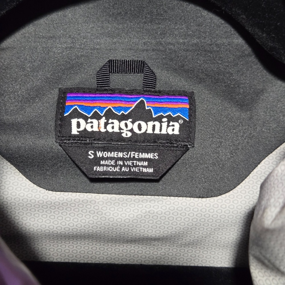 Patagonia Torrentshell Rain Jacket Women's H2NO Navy Purple Size Small - Picture 7 of 15